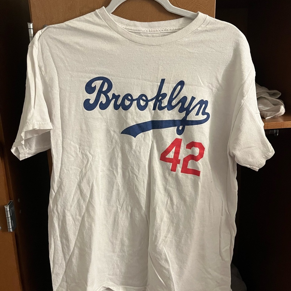 Brooklyn Dodgers Jackie Robinson Jersey T-Shirt